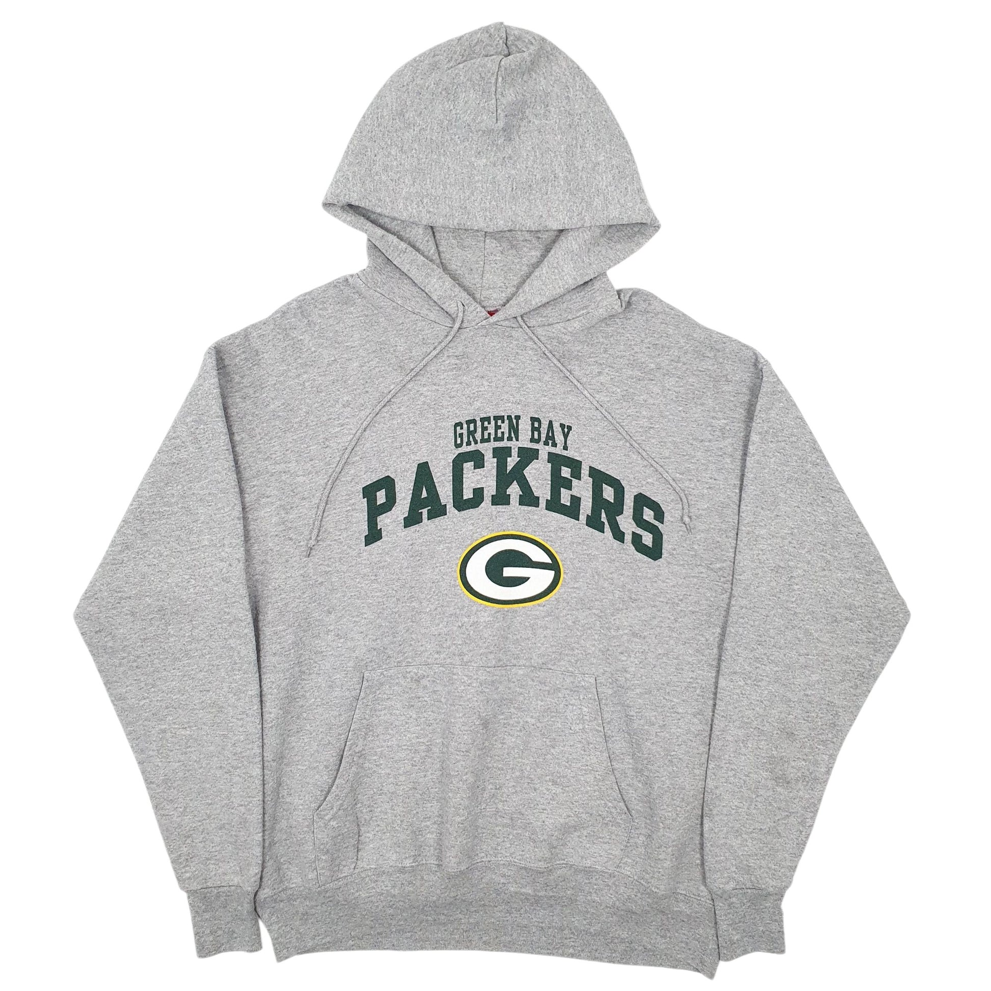 Mens Grey NFL Green Bay Packers Hoodie Jumper