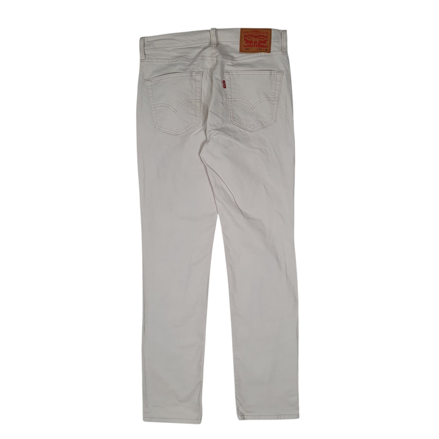 Mens White Levis   Jeans