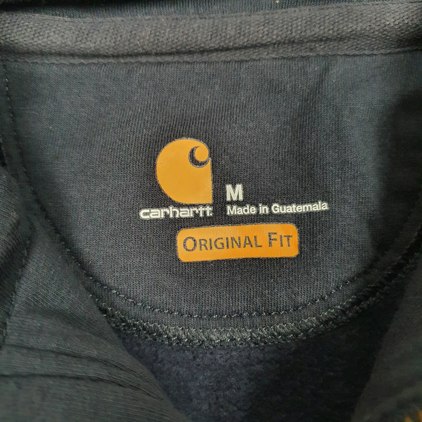 Mens Navy Carhartt  Hoodie Jumper