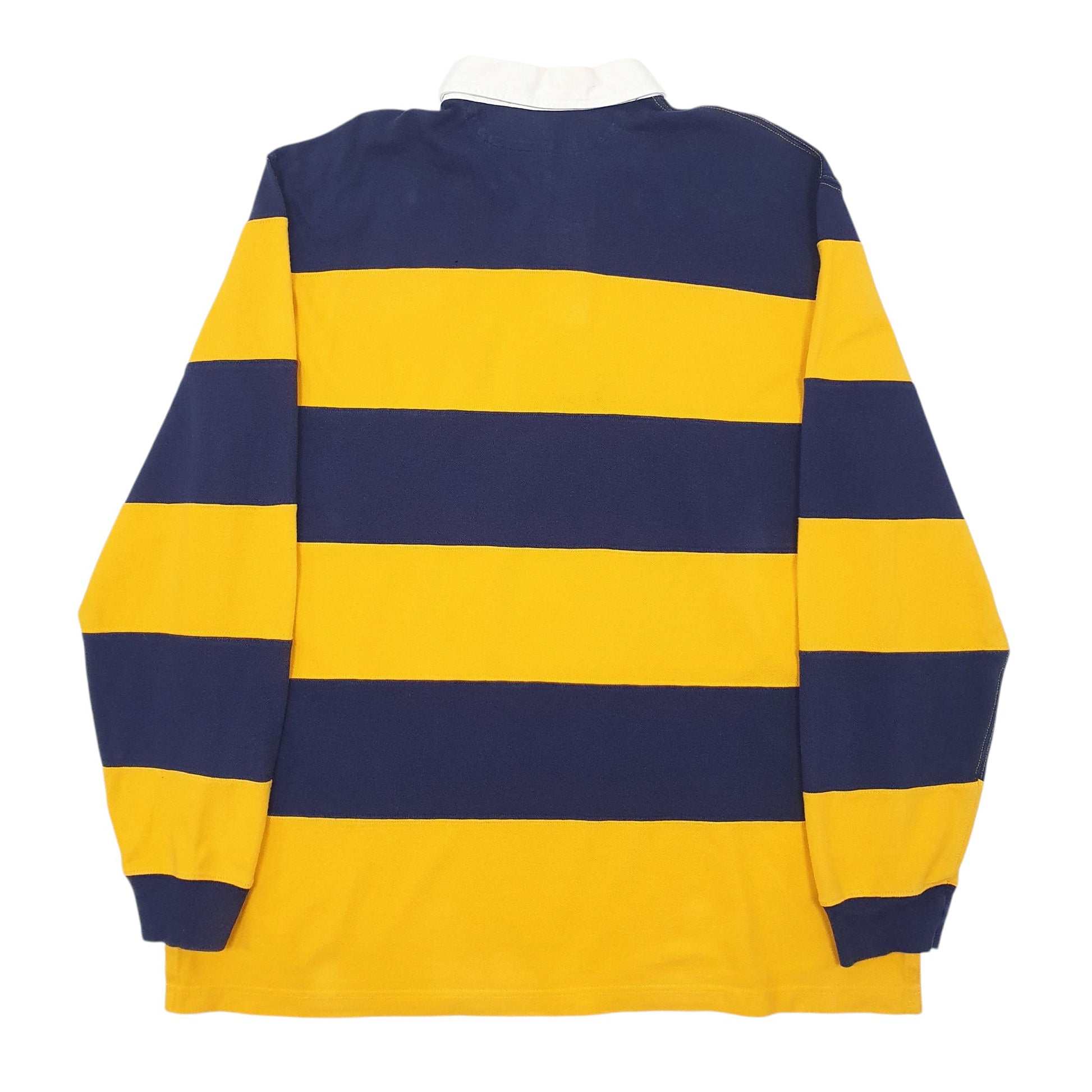 Mens Navy Polo Ralph Lauren Rugby Hoodie Polo Shirt