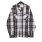 Mens Grey Levis Western Long Sleeve Shirt