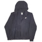 Mens Black Nike Baggy Full Zip Jumper