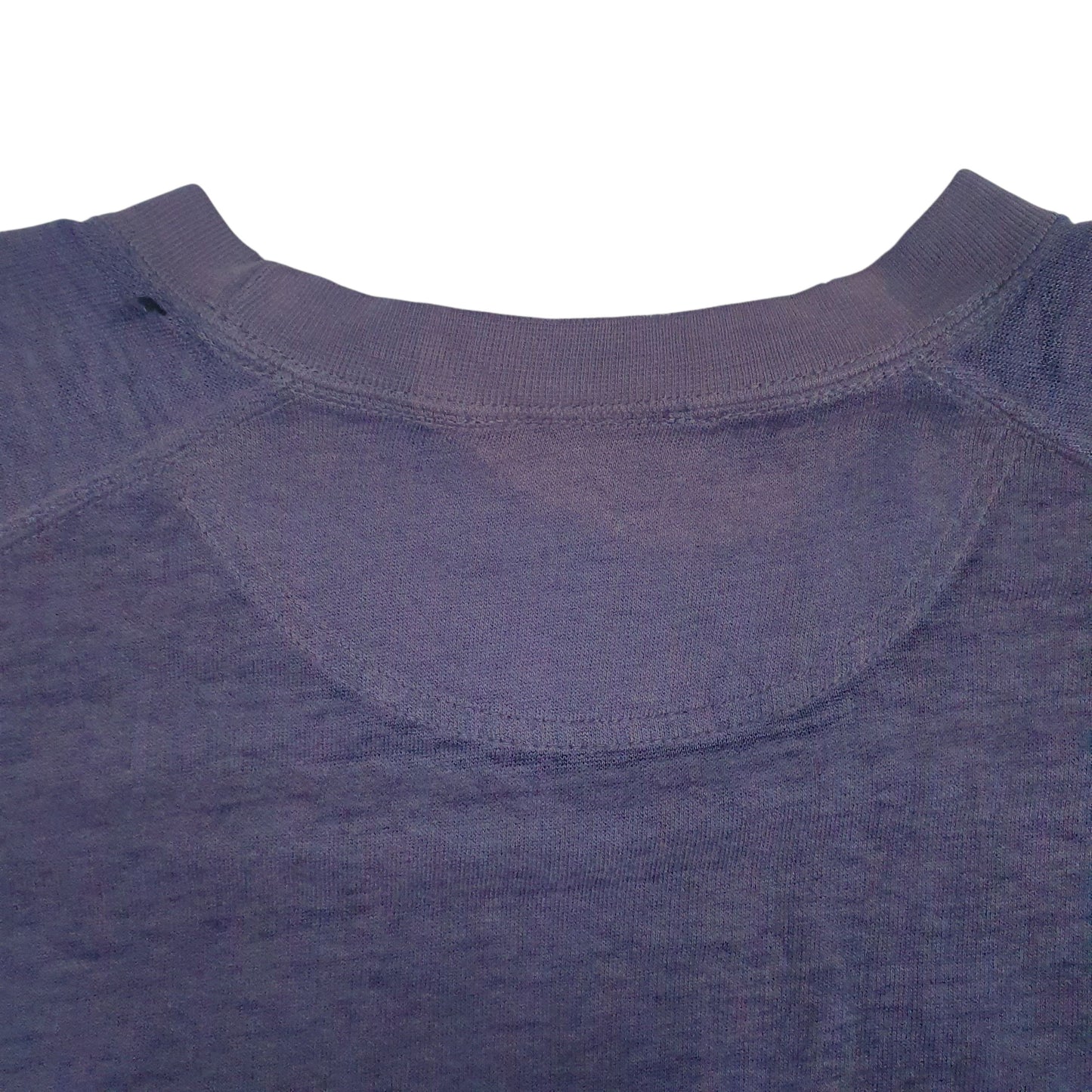 Mens Blue Hard Rock Spellout Las Vegas Lightweight Crewneck Jumper
