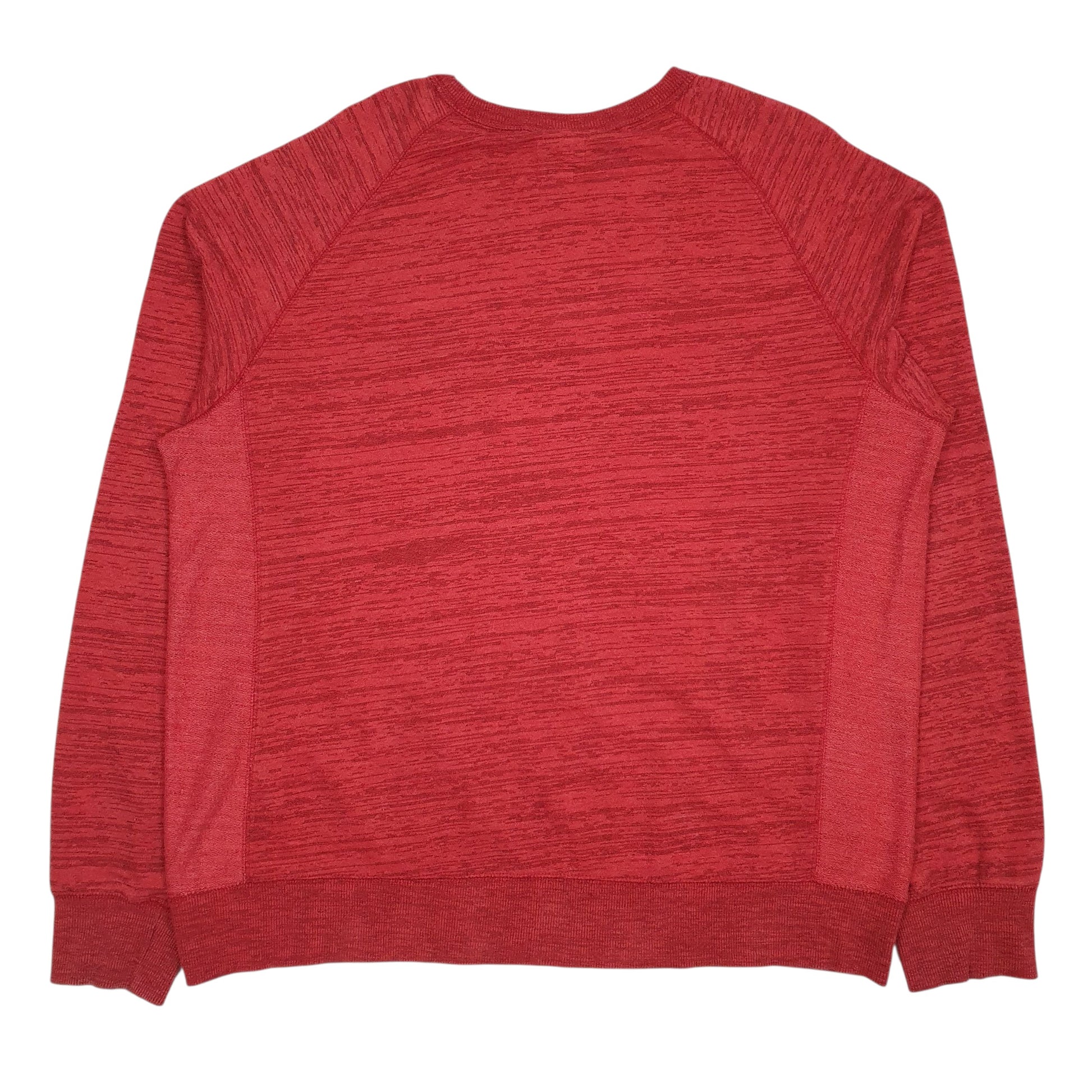 Mens Red Champion  Crewneck Jumper
