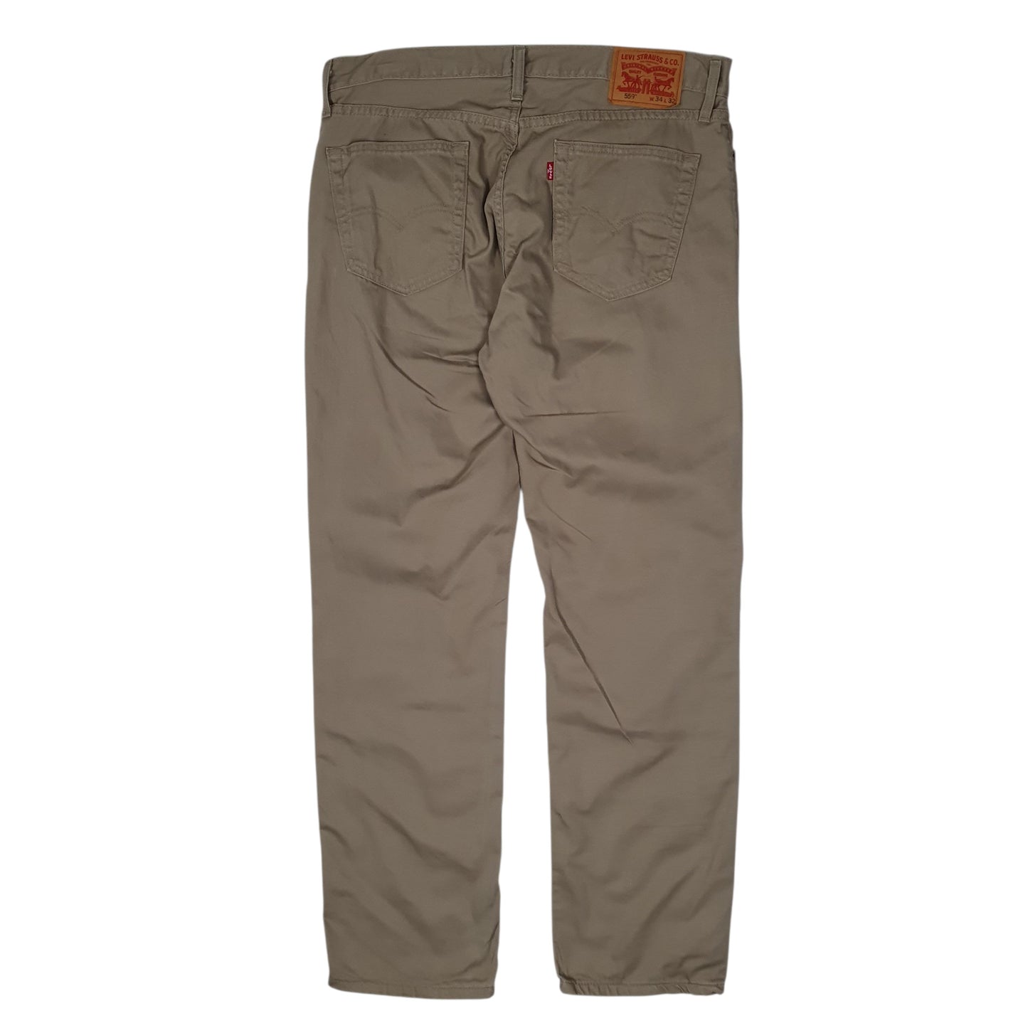 Mens Beige Levis 559  Trousers