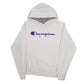 Mens White Champion  Hoodie Jumper