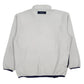 Mens Grey Nautica Vintage 90s Made In USA Quarter Zip Jumper