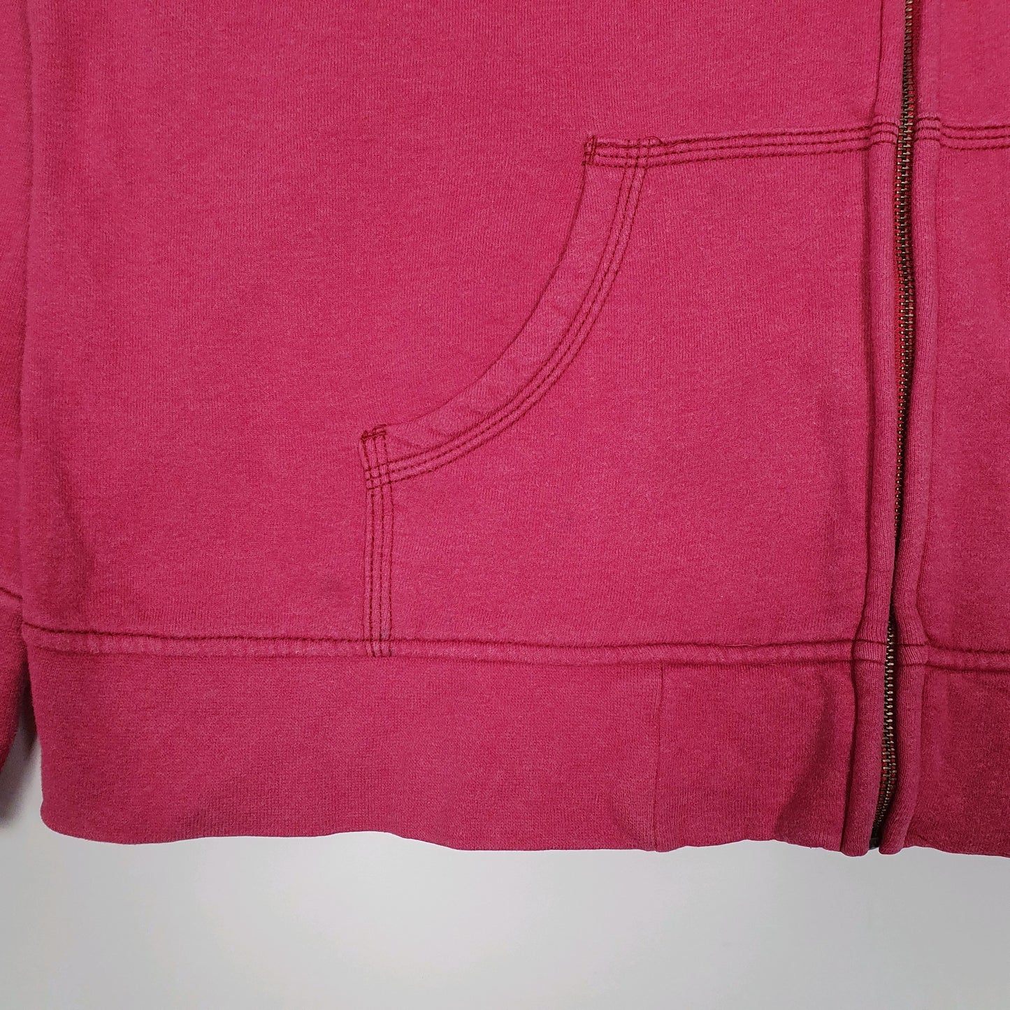Womens Pink Carhartt Hoodie Full Zip Jumper