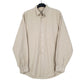 Mens Beige L.L.Bean  Long Sleeve Shirt