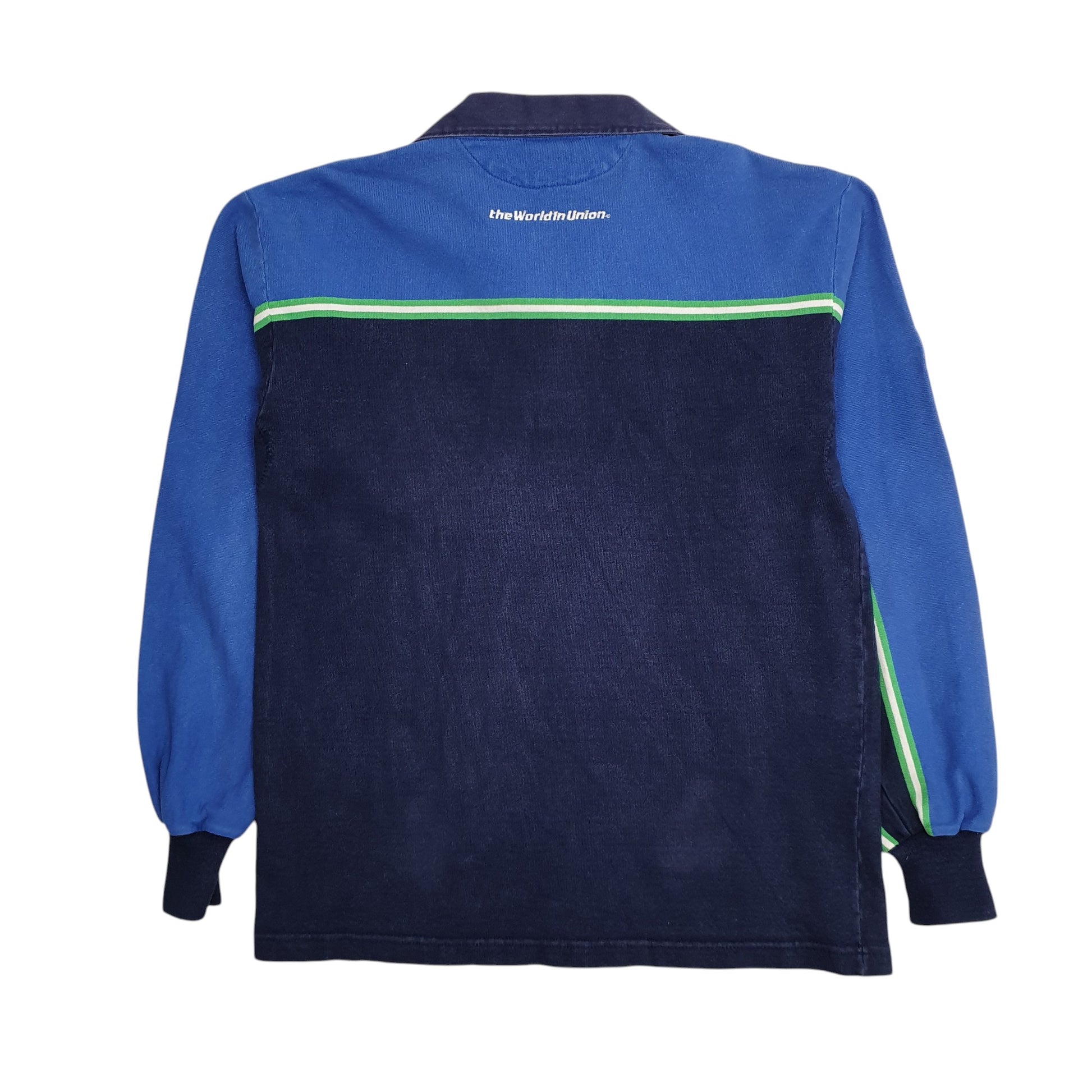 Mens Navy Barbarian Rugby World Cup 2003 Australia Hoodie Polo Shirt