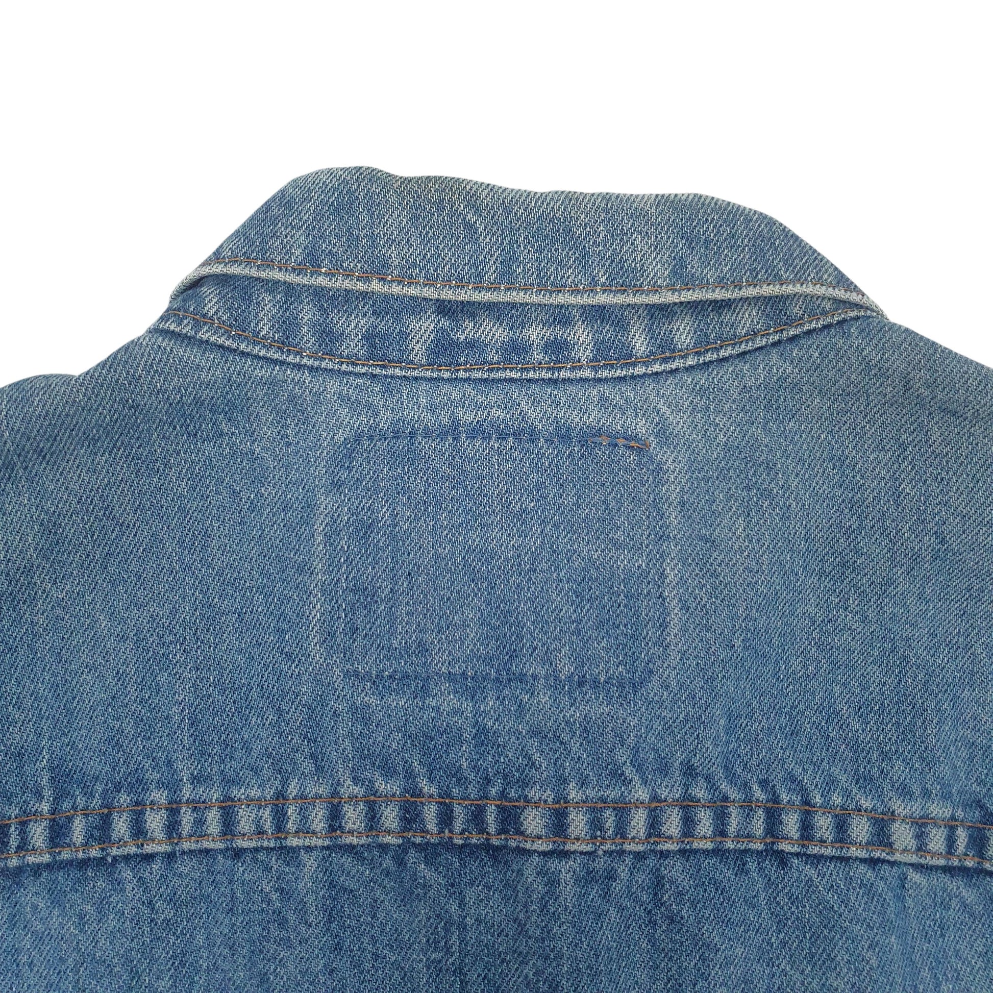 Mens Blue Levis Vintage 90s Type 3 Trucker  Coat