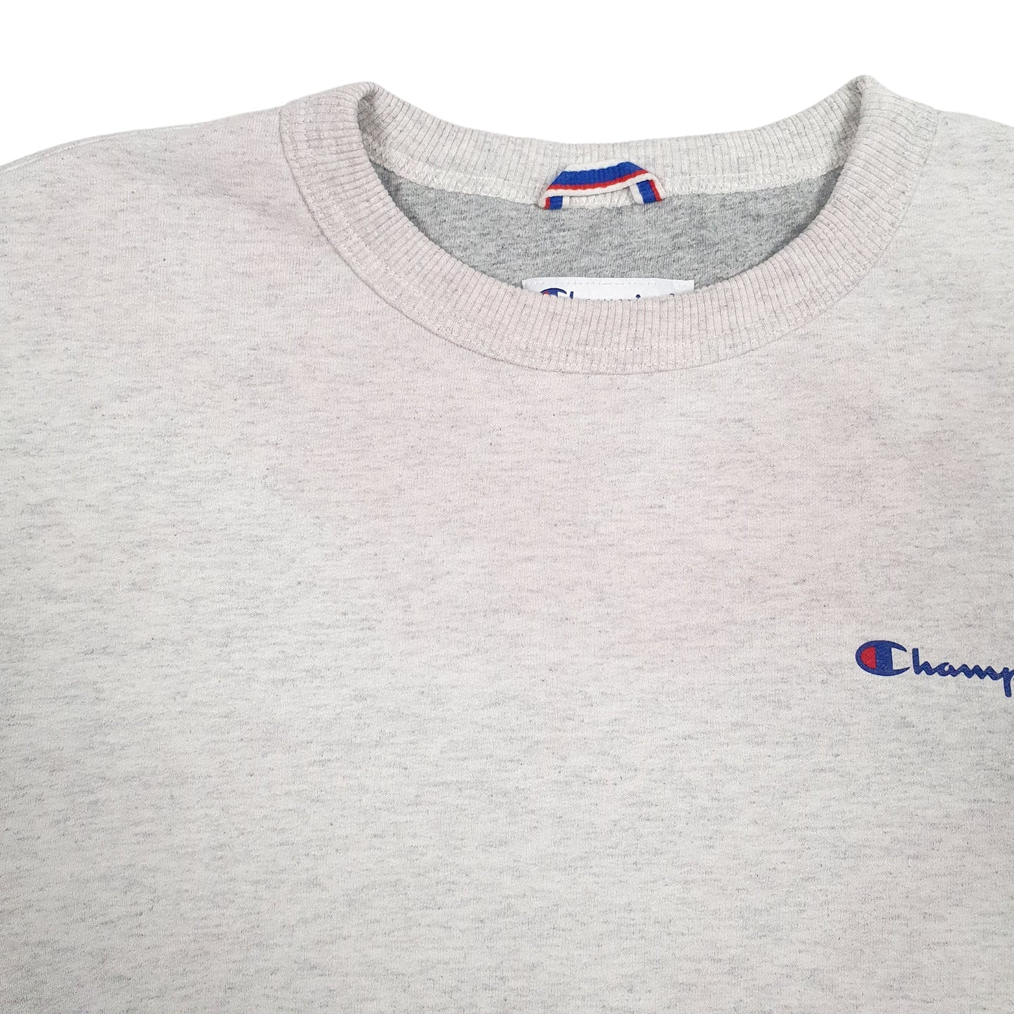 Mens Grey Champion  Crewneck Jumper