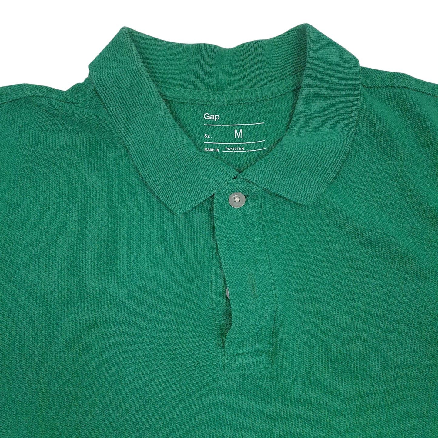 Mens Green Gap   Polo Shirt