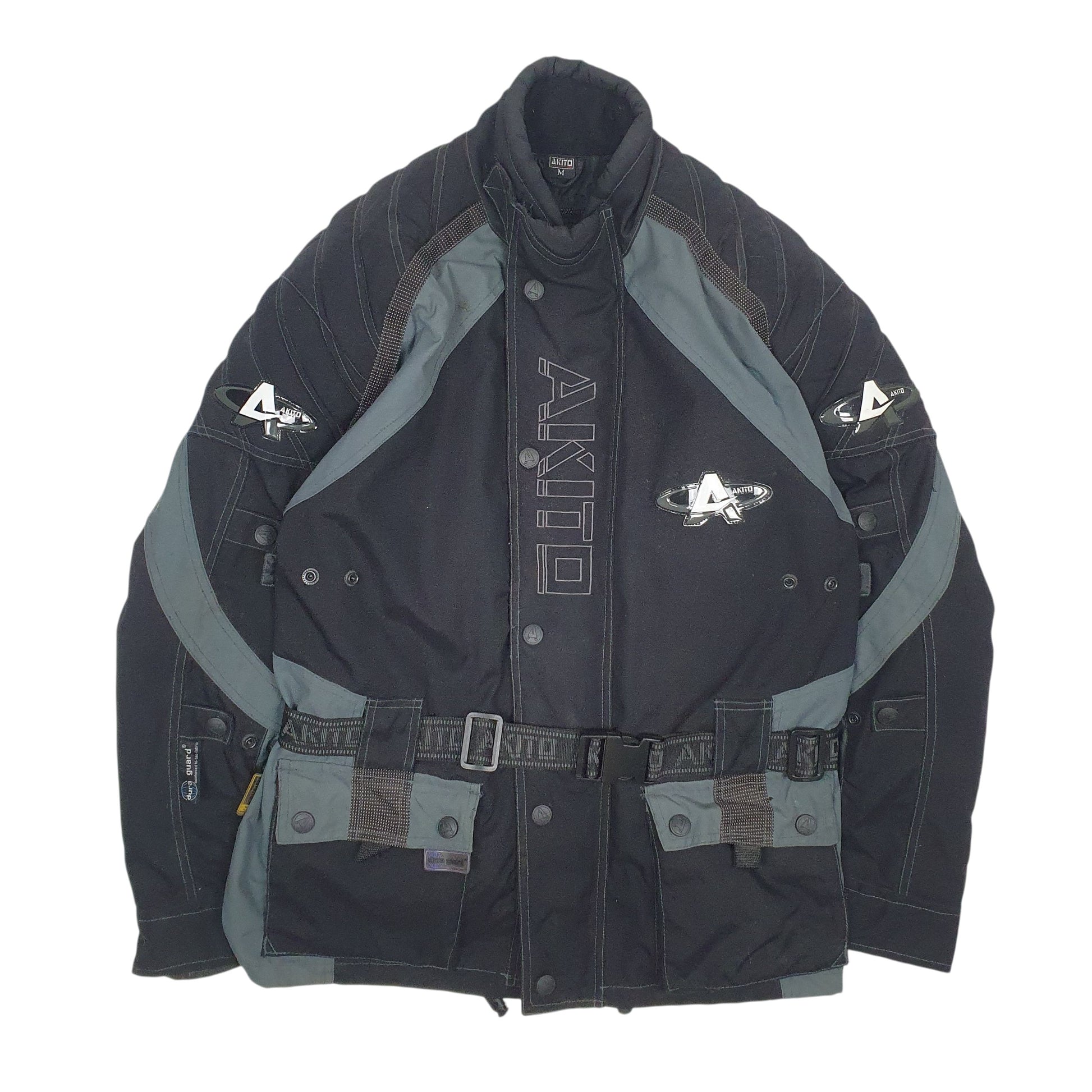 Mens Black Akito   Coat