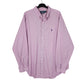 Mens Purple Ralph Lauren  Long Sleeve Shirt
