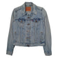 Womens Blue Levis Type 3 Trucker  Coat