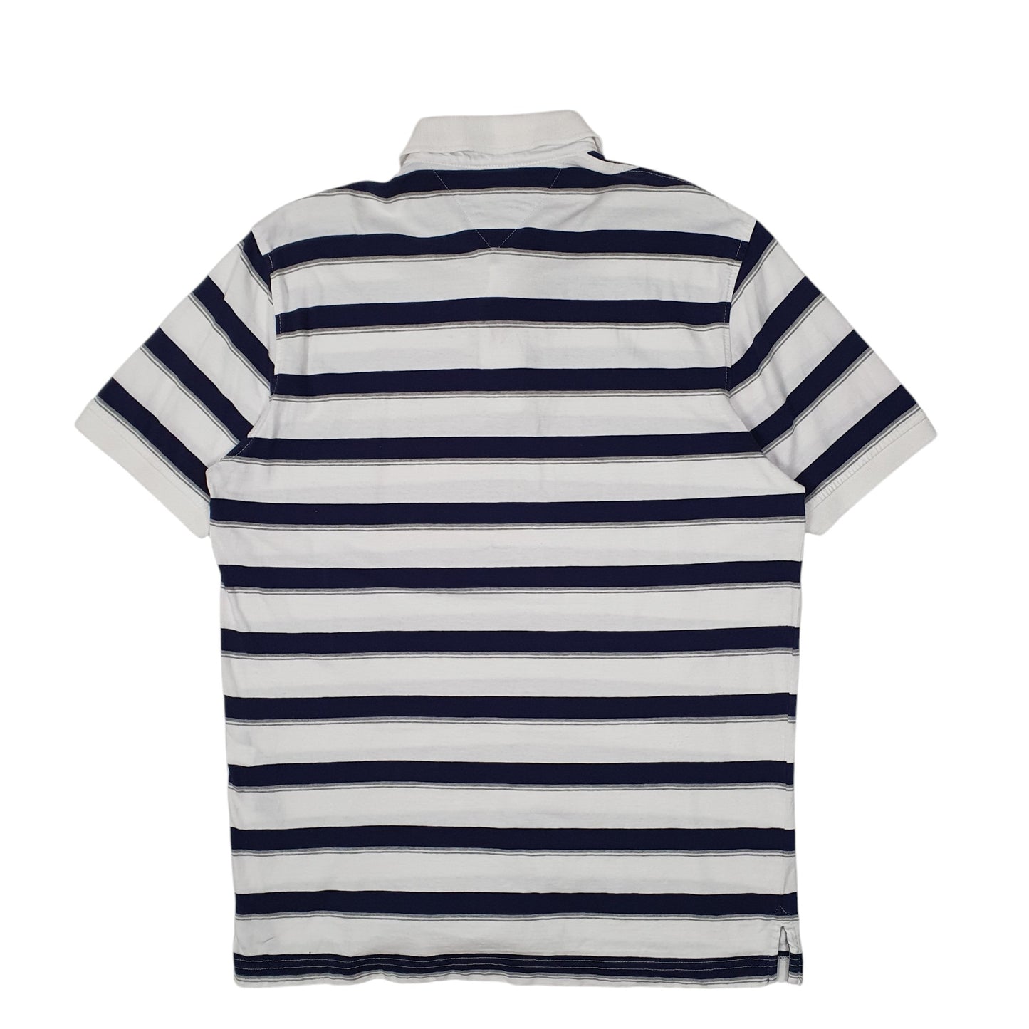 Mens White Tommy Hilfiger Custom Fit  Polo Shirt