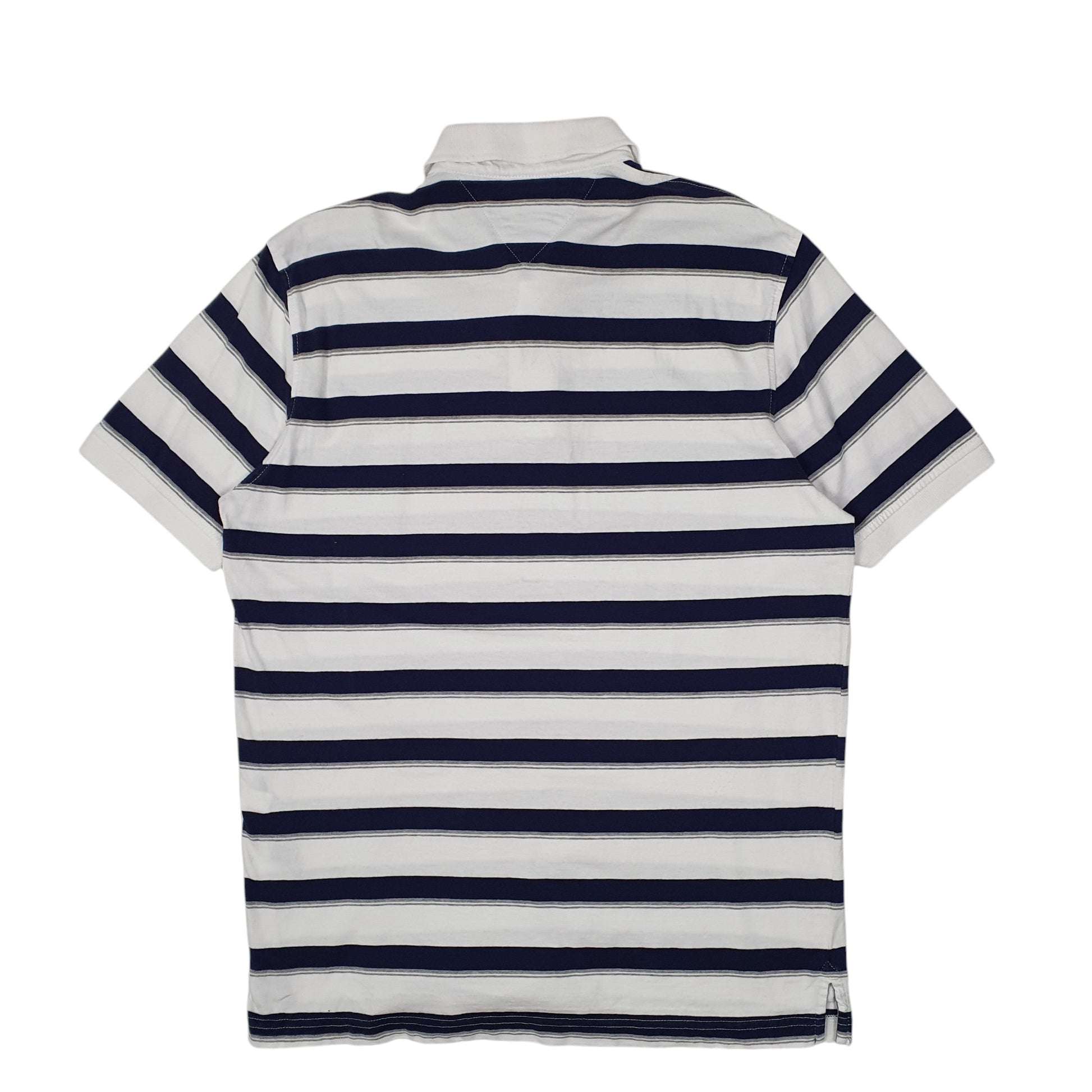 Mens White Tommy Hilfiger Custom Fit  Polo Shirt