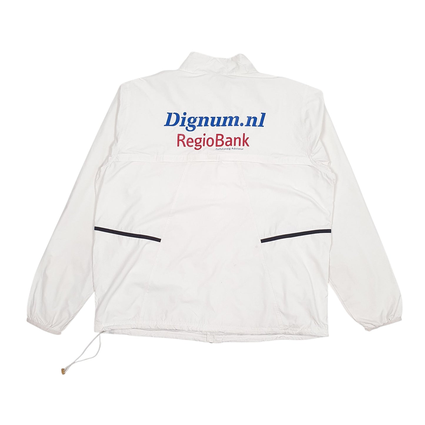 Mens White Nike  Full Zip Coat