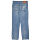 Mens Blue Levis Distressed  Jeans