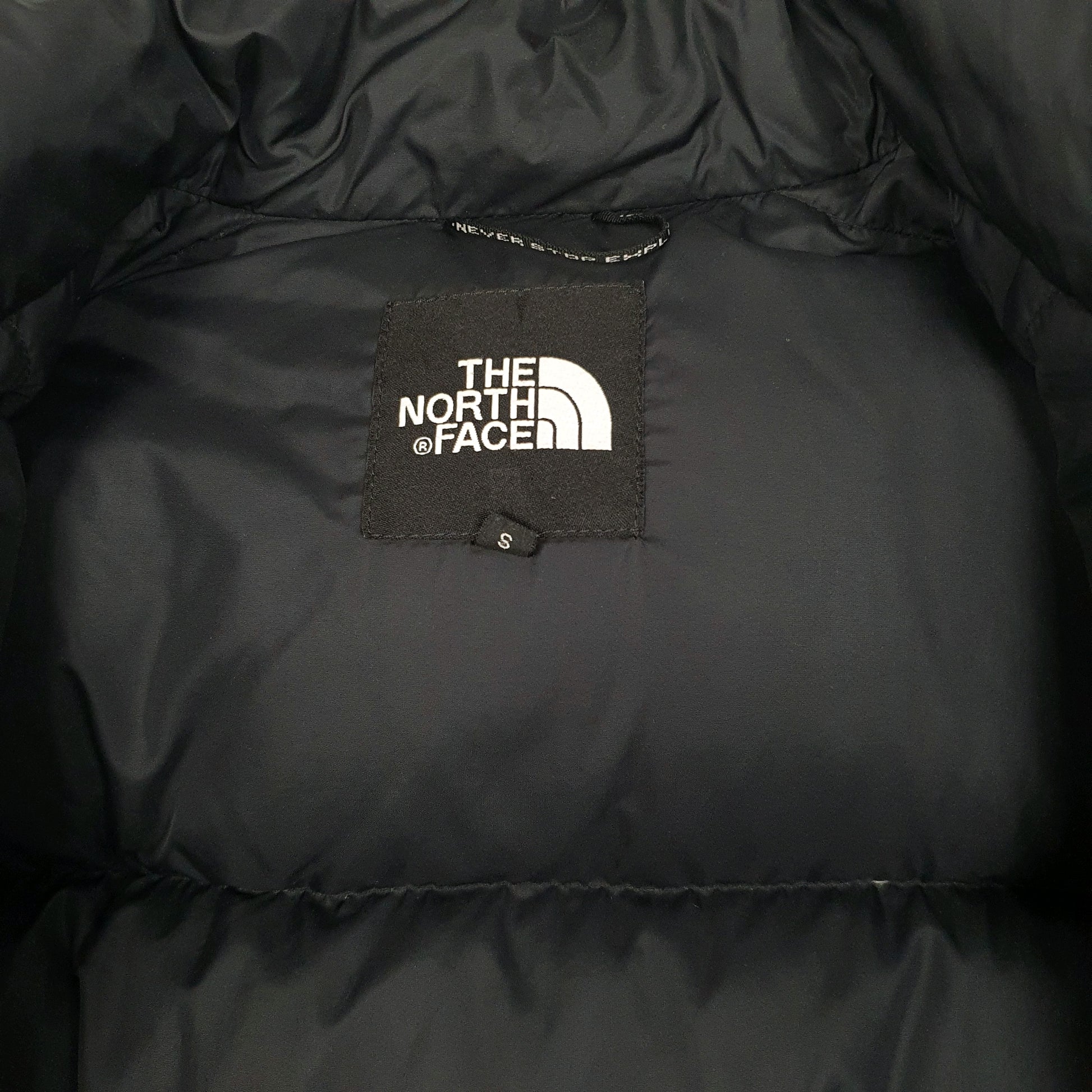 Mens Navy The North Face Nuptse Retro 1996  Coat