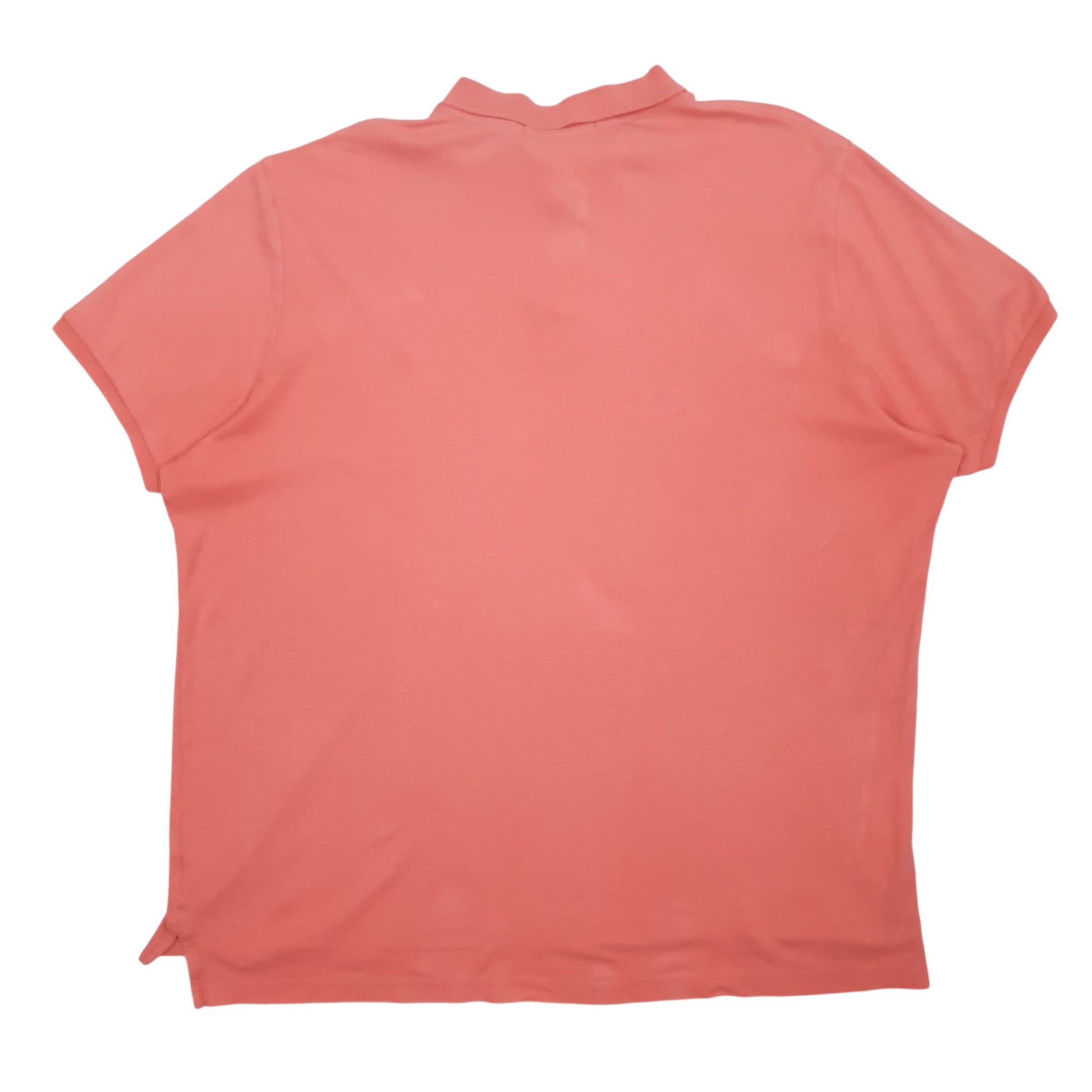 Mens Pink US Polo Assn Luxury Feel  Polo Shirt