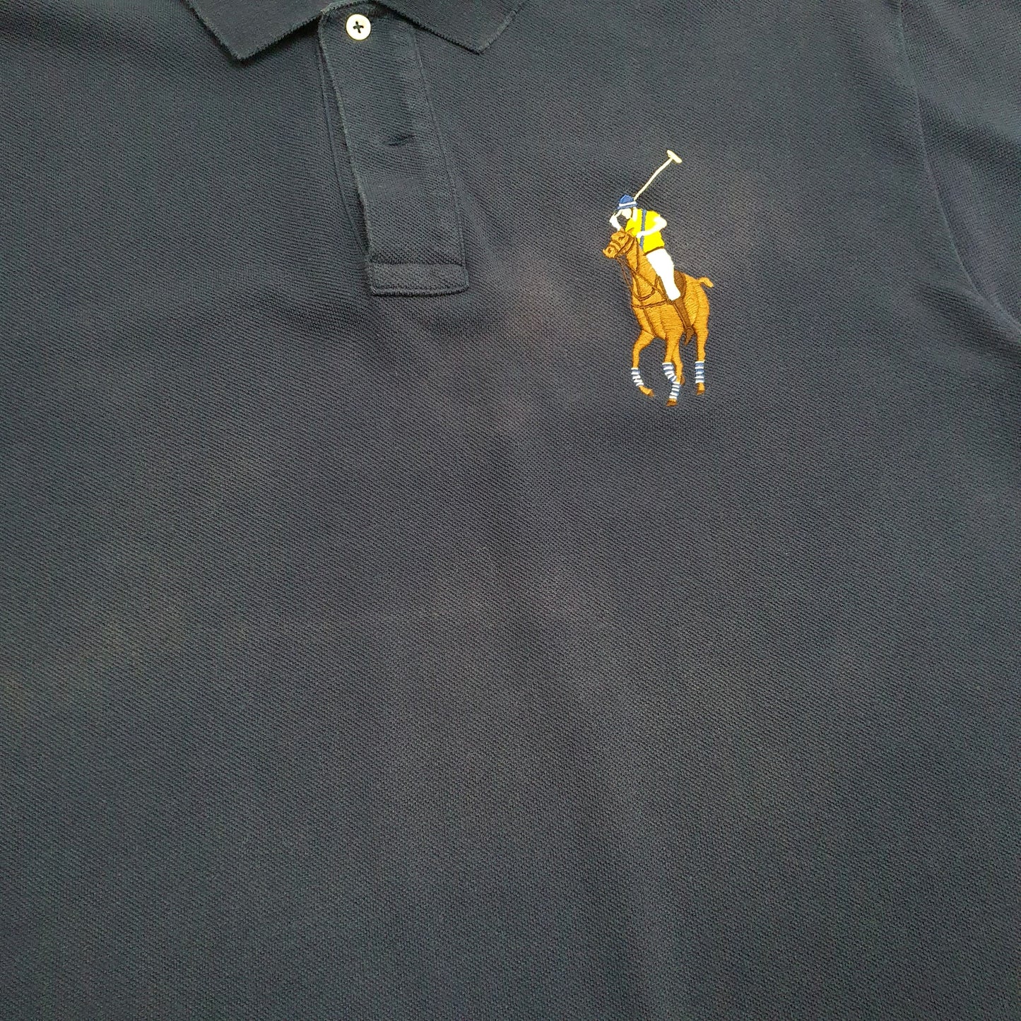 Mens Navy Polo Ralph Lauren   Polo Shirt