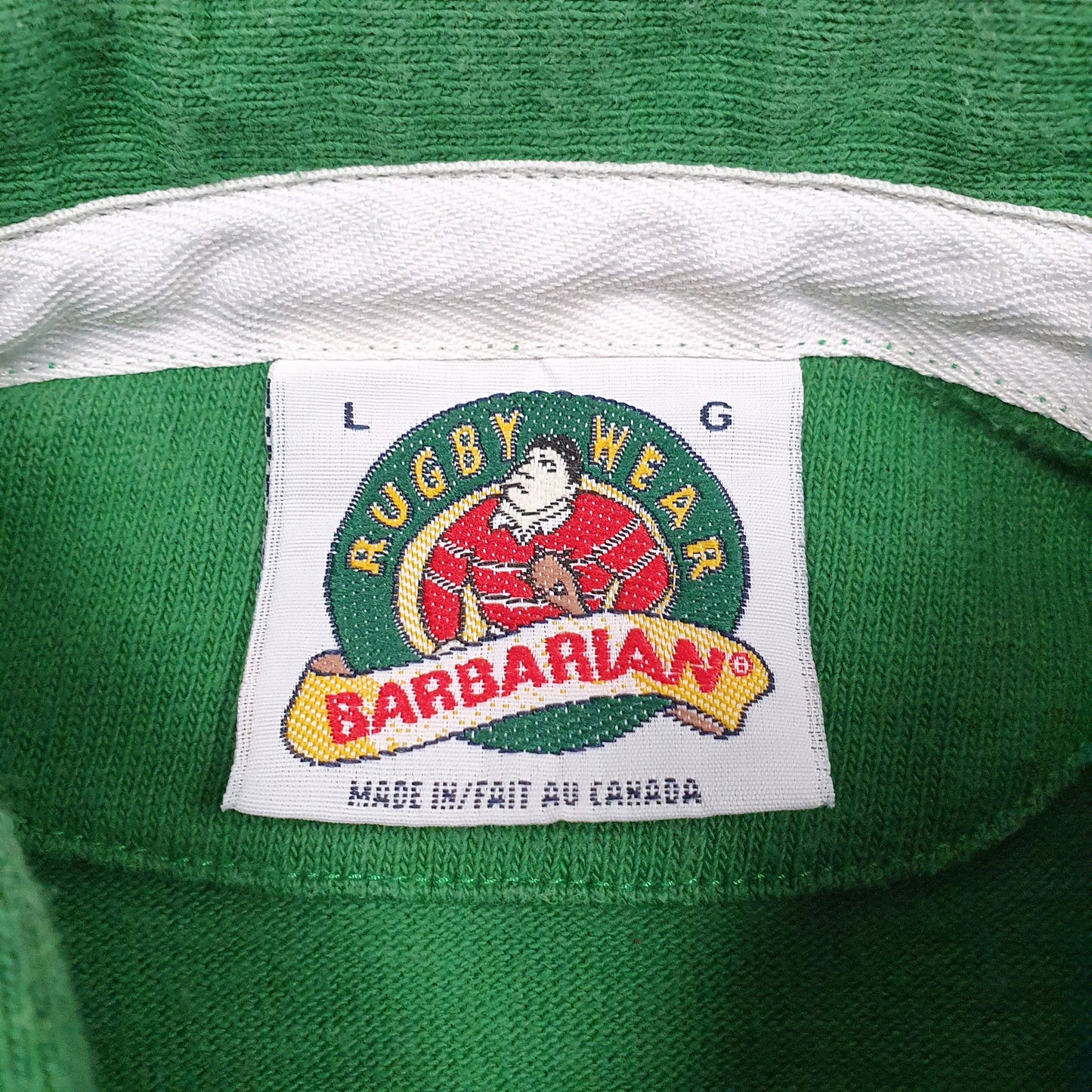 Mens Red Barbarian   Polo Shirt