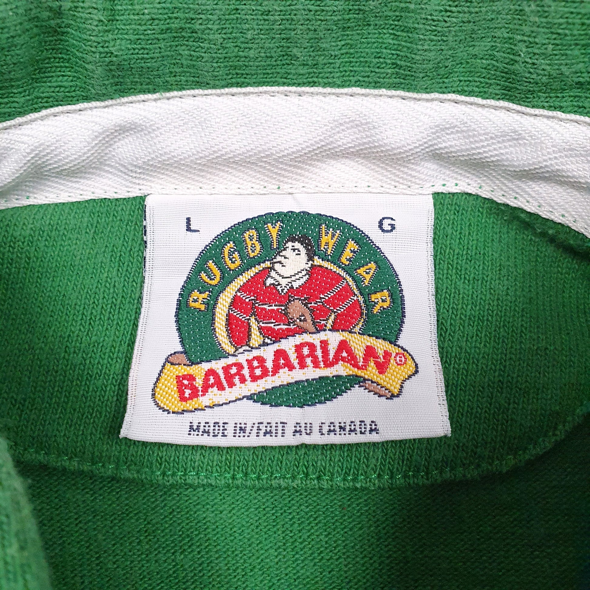 Mens Red Barbarian   Polo Shirt