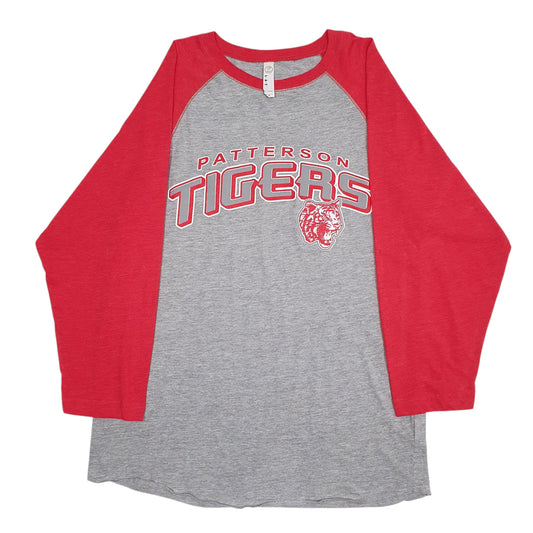 Mens Grey L.A.T Patterson Tigers Long Sleeve T Shirt