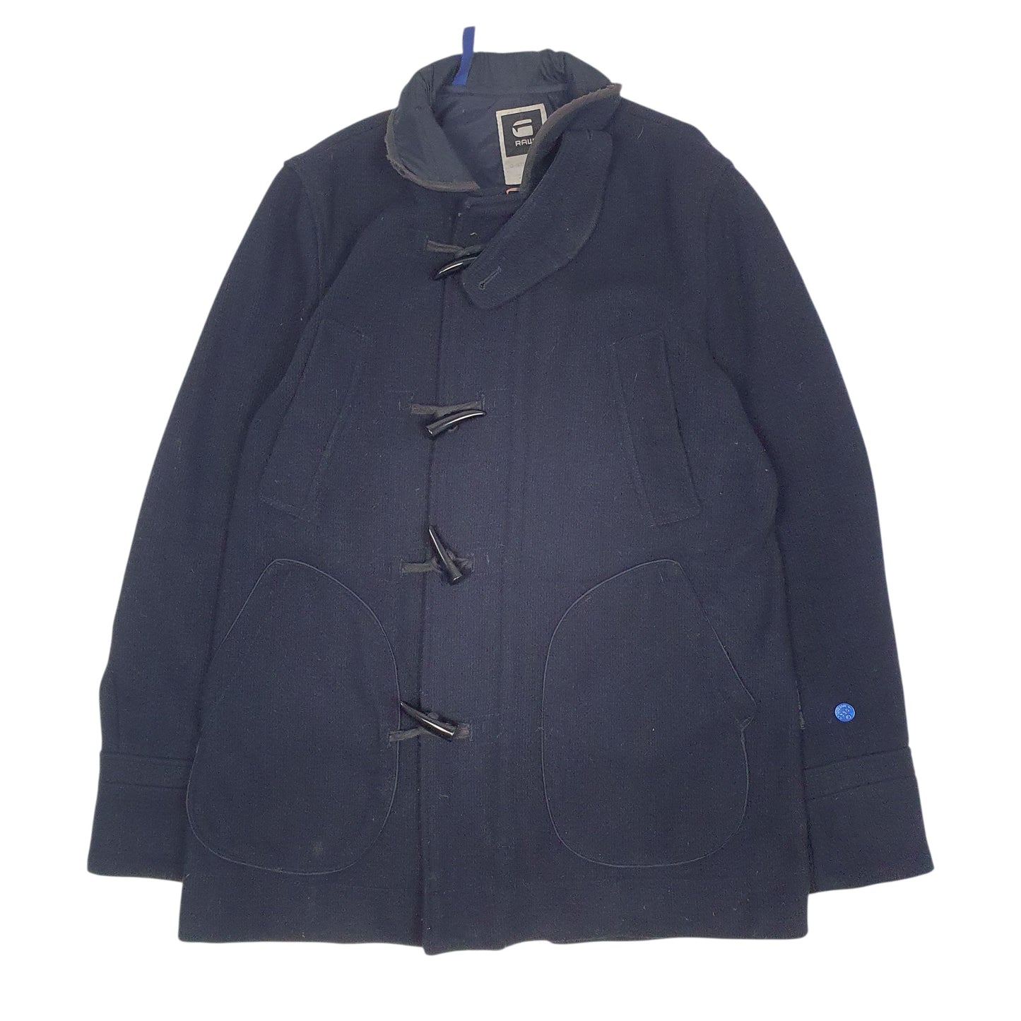 Mens Navy G Star  Full Zip Coat