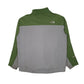 Mens Green The North Face Flight Series Windstopper Windbreaker Quarter Zip Coat