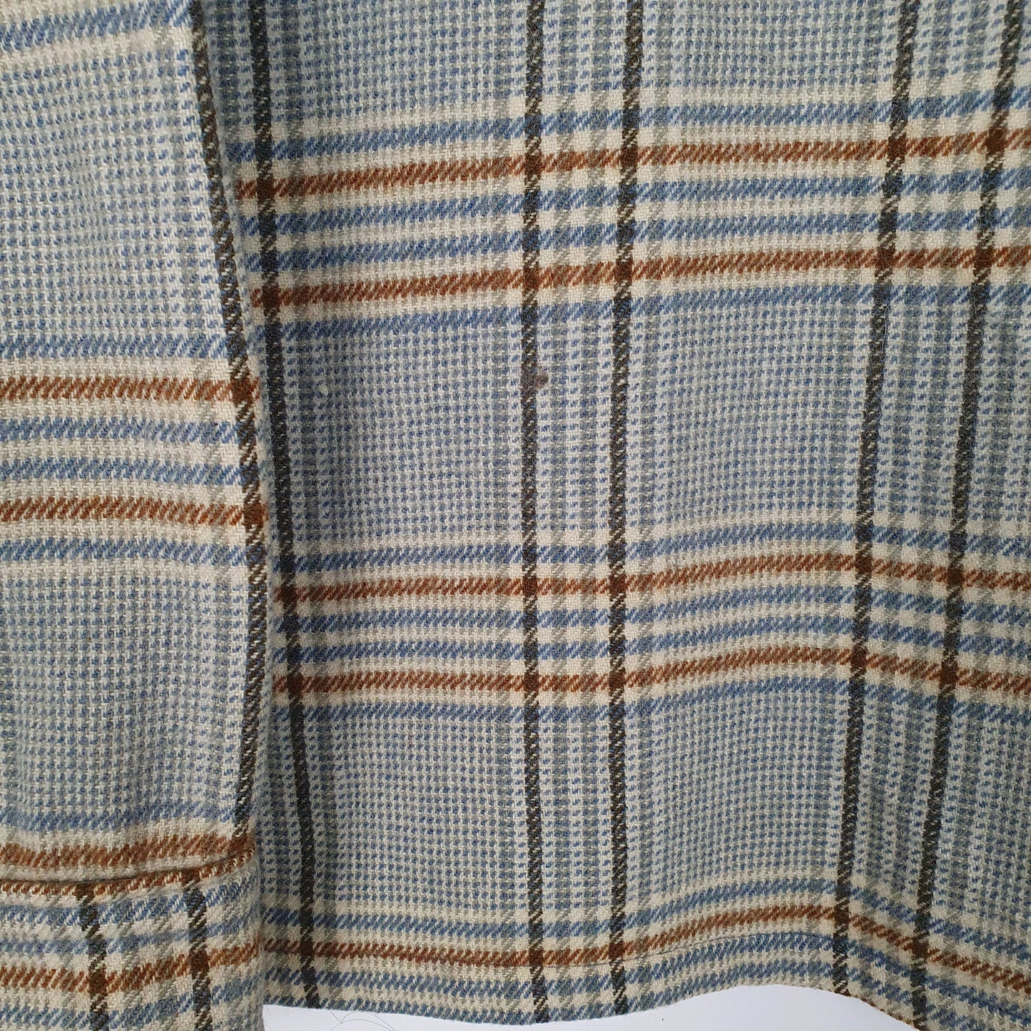 Mens Blue Woolrich Vintage 1980s Thick Shacket  Shirt