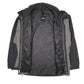 Mens Grey The North Face Hyvent Hoodie Coat