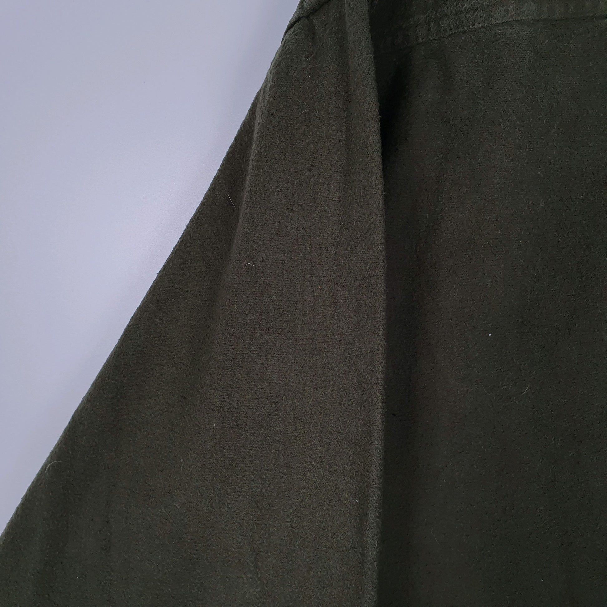 Mens Green L.L.Bean Chamois  Shirt