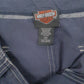 Mens Navy Harley Davidson  Hoodie Shorts