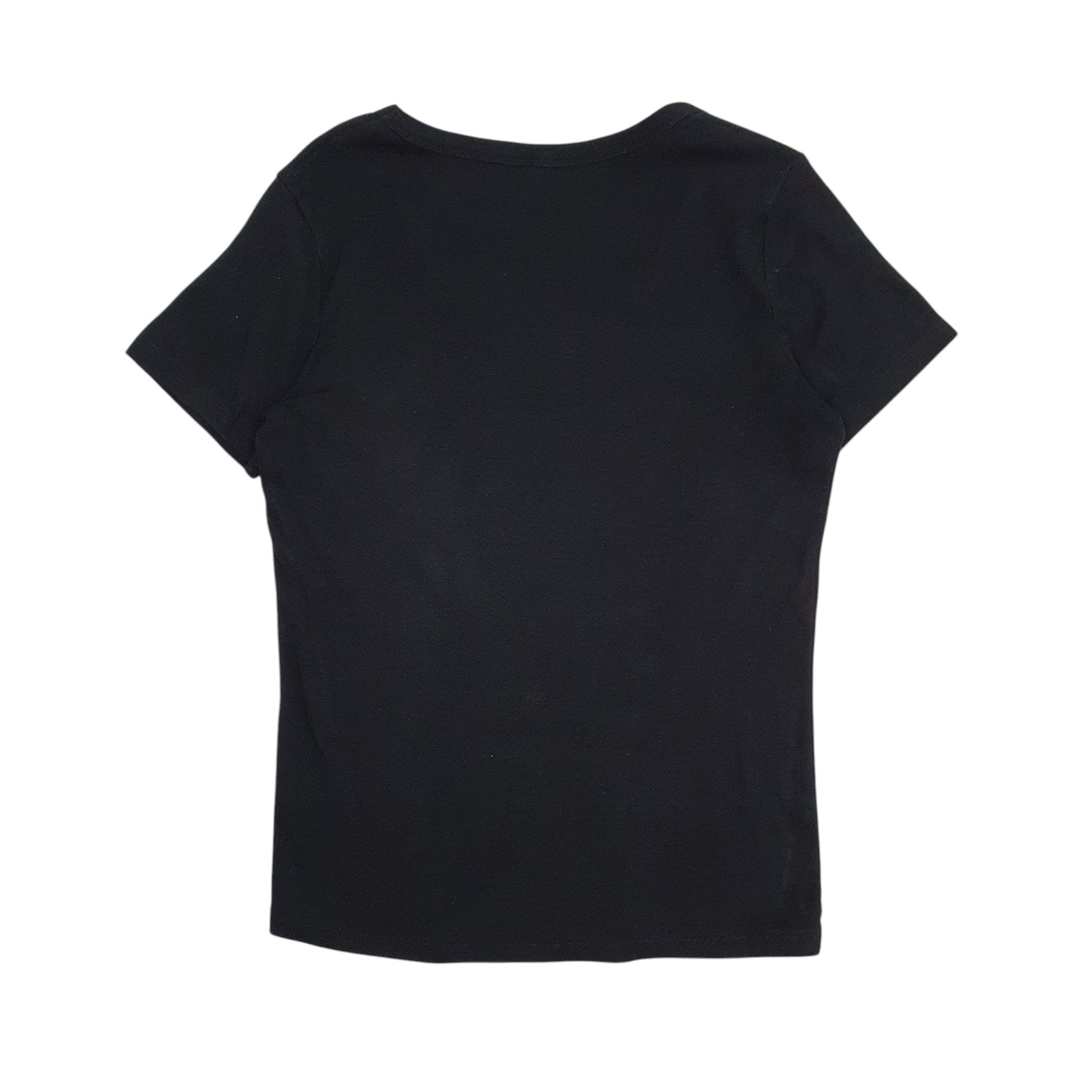 Womens Black M&S   T Shirt