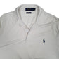 Mens White Polo Ralph Lauren Performance  Polo Shirt