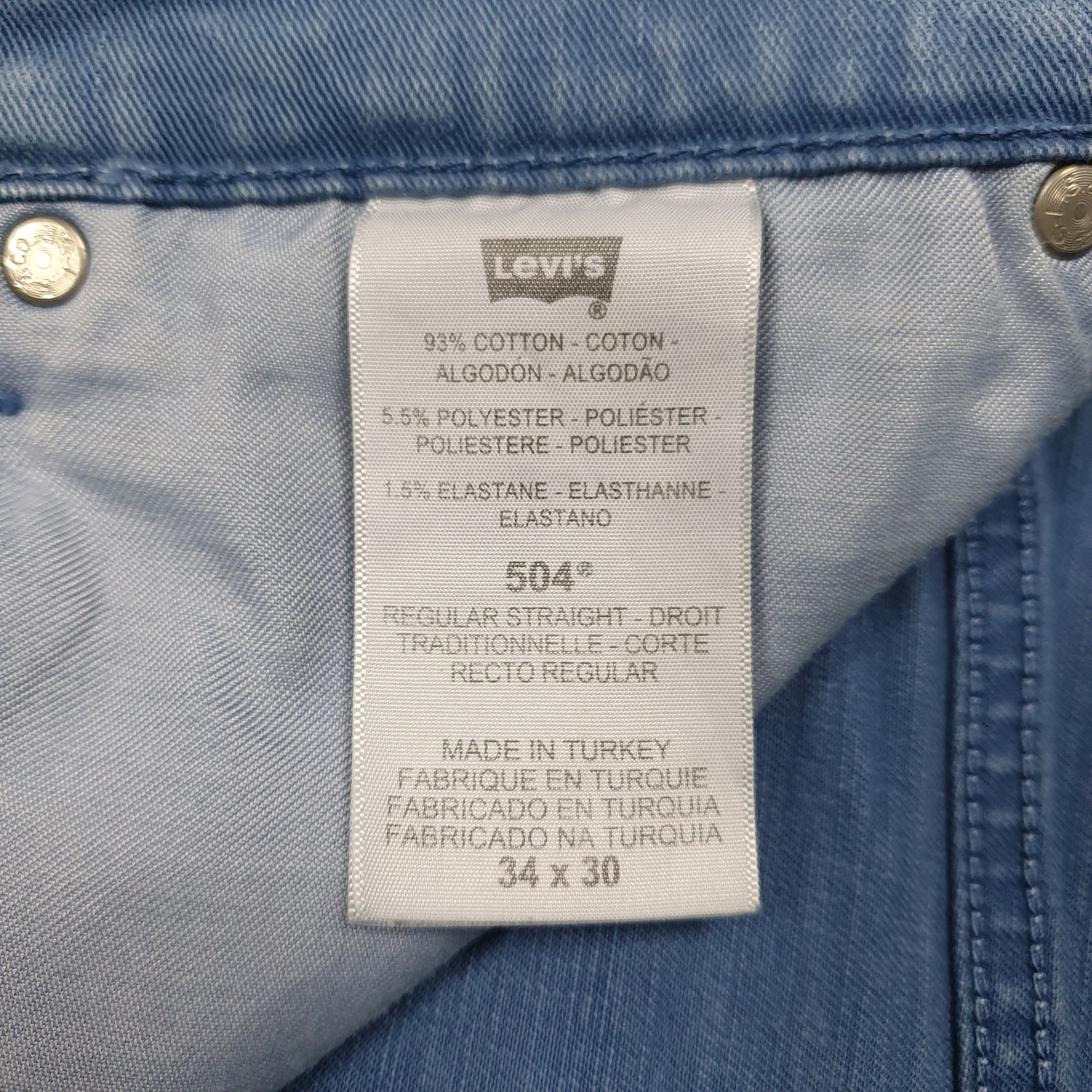 Mens Blue Levis   Jeans