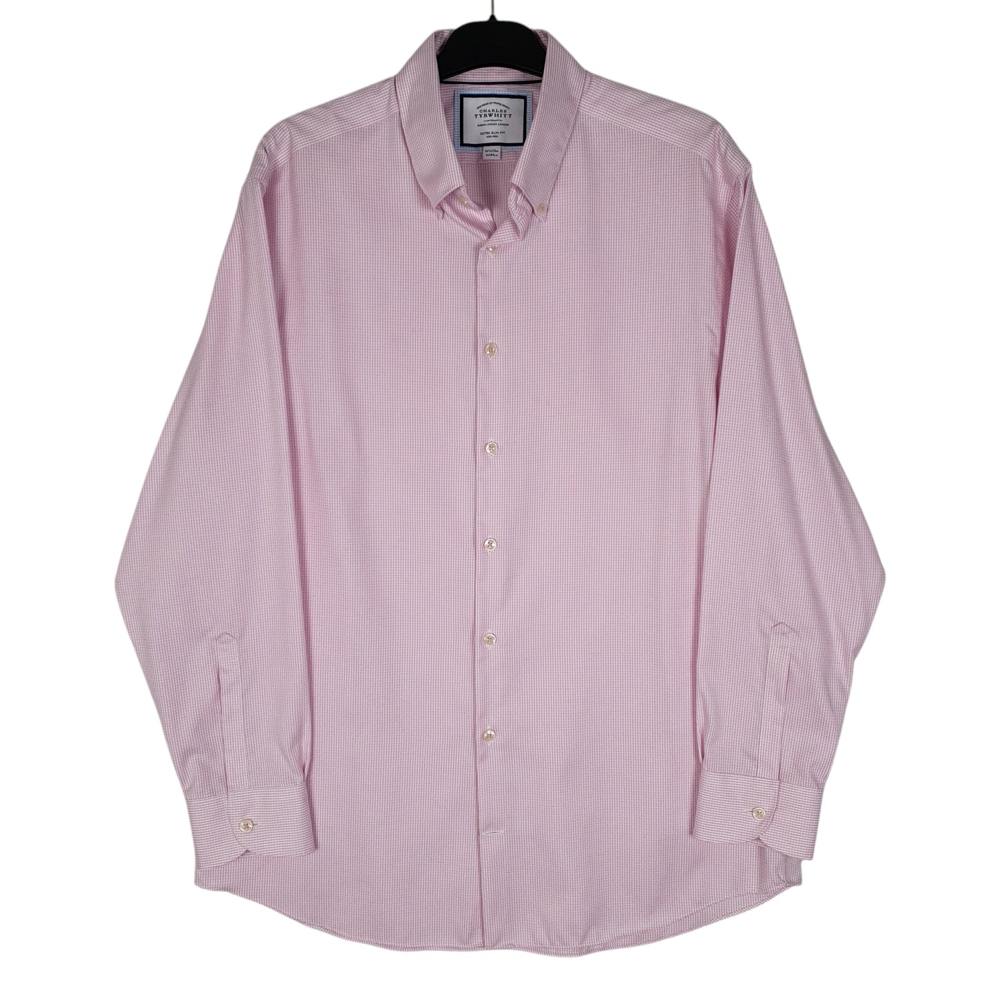 Mens Pink Charles Tyrwhitt  Long Sleeve Shirt