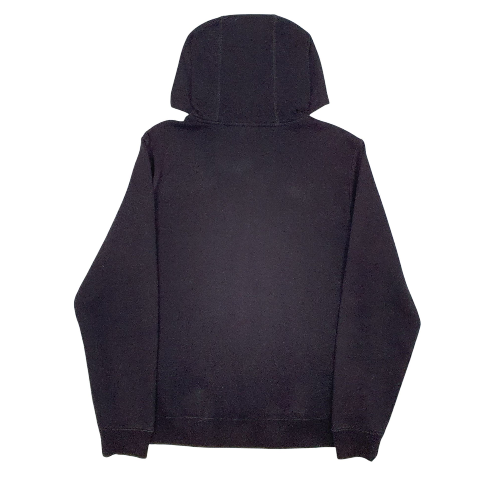 Mens Black Fila Spellout Hoodie Jumper