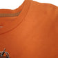 Mens Orange Carhartt Spellout  T Shirt