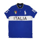 Mens Blue Polo Ralph Lauren Italy Short Sleeve Polo Shirt