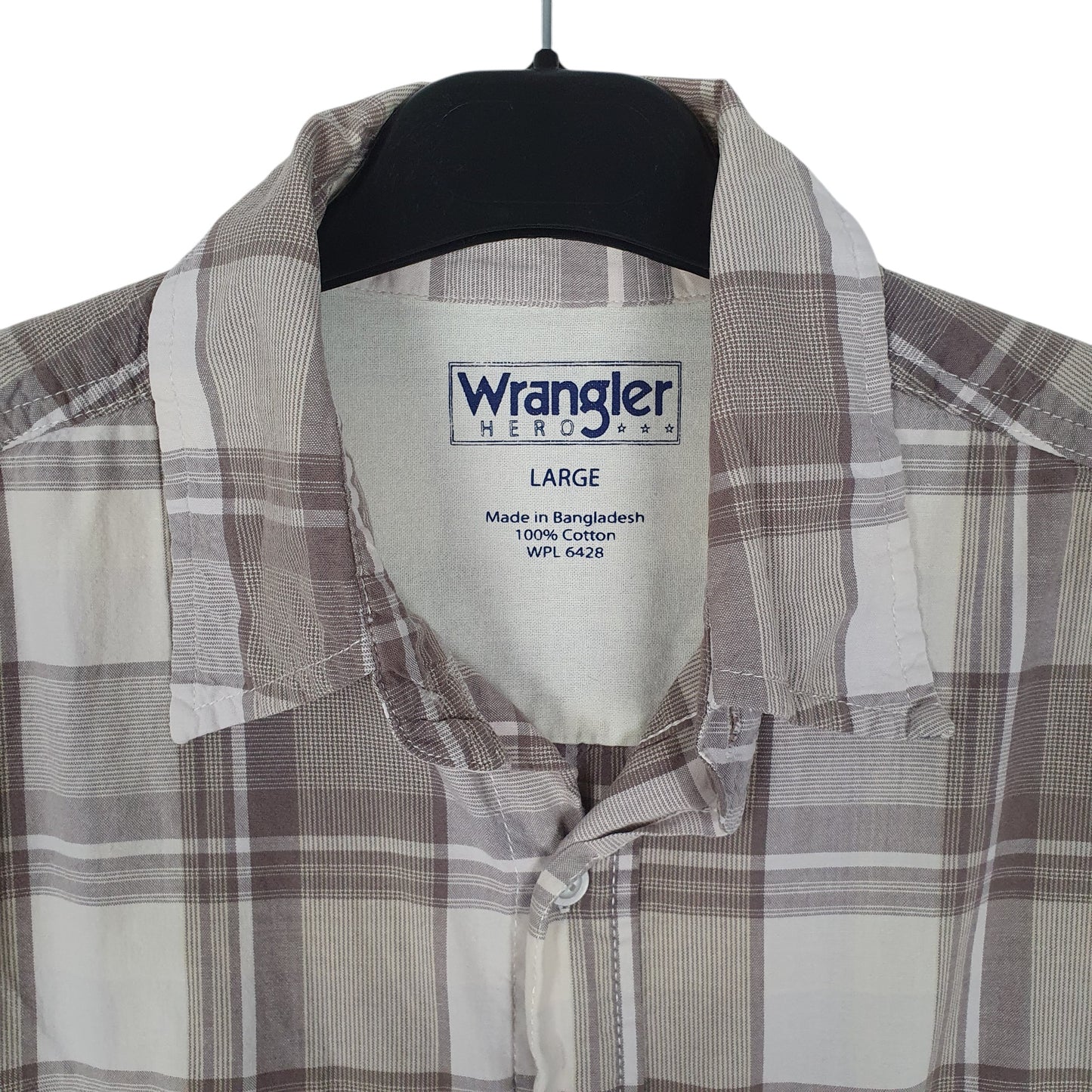 Mens Grey Wrangler Hero  Shirt