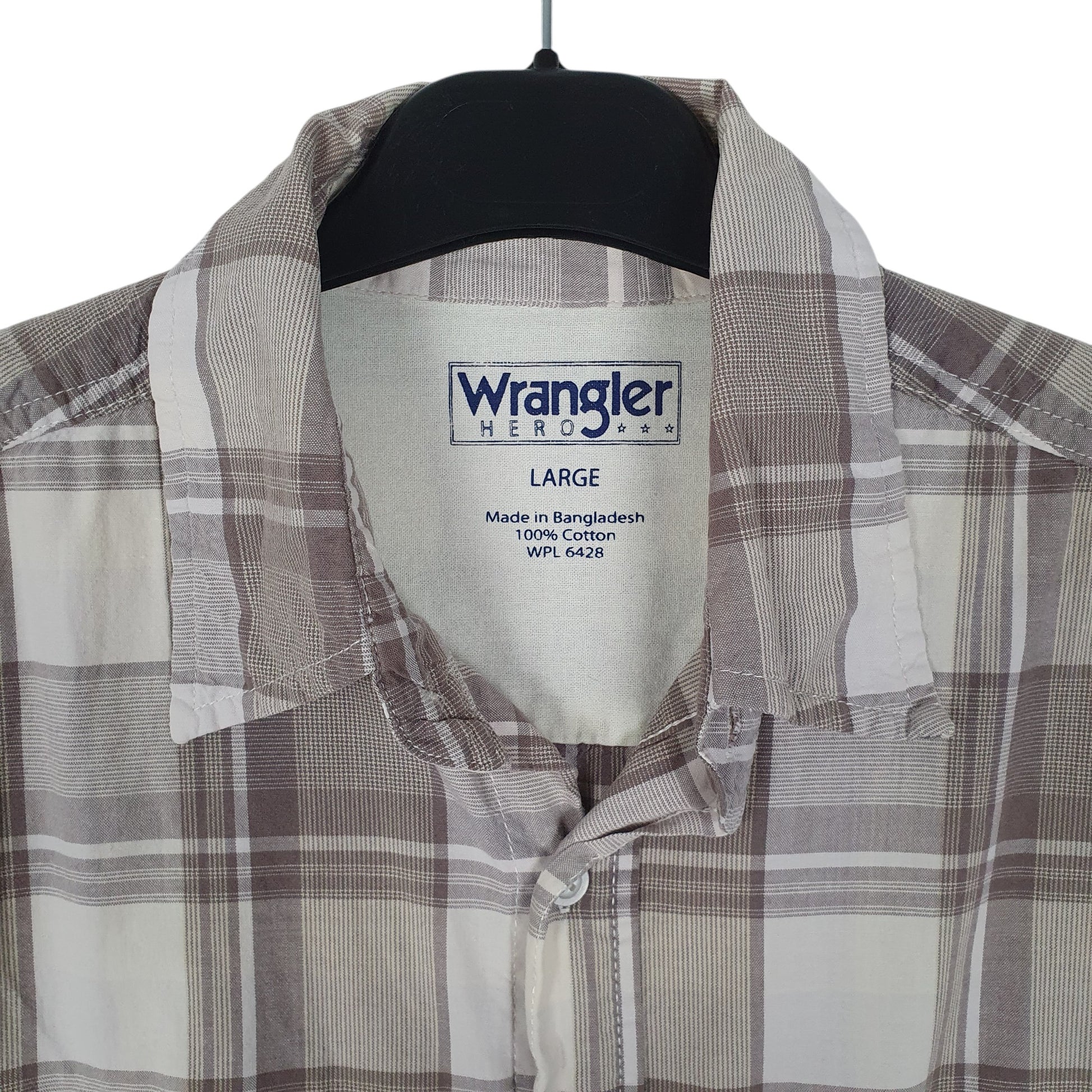 Mens Grey Wrangler Hero  Shirt