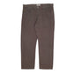 Mens Grey Armani Herringbone Made In Italy Chino Trousers