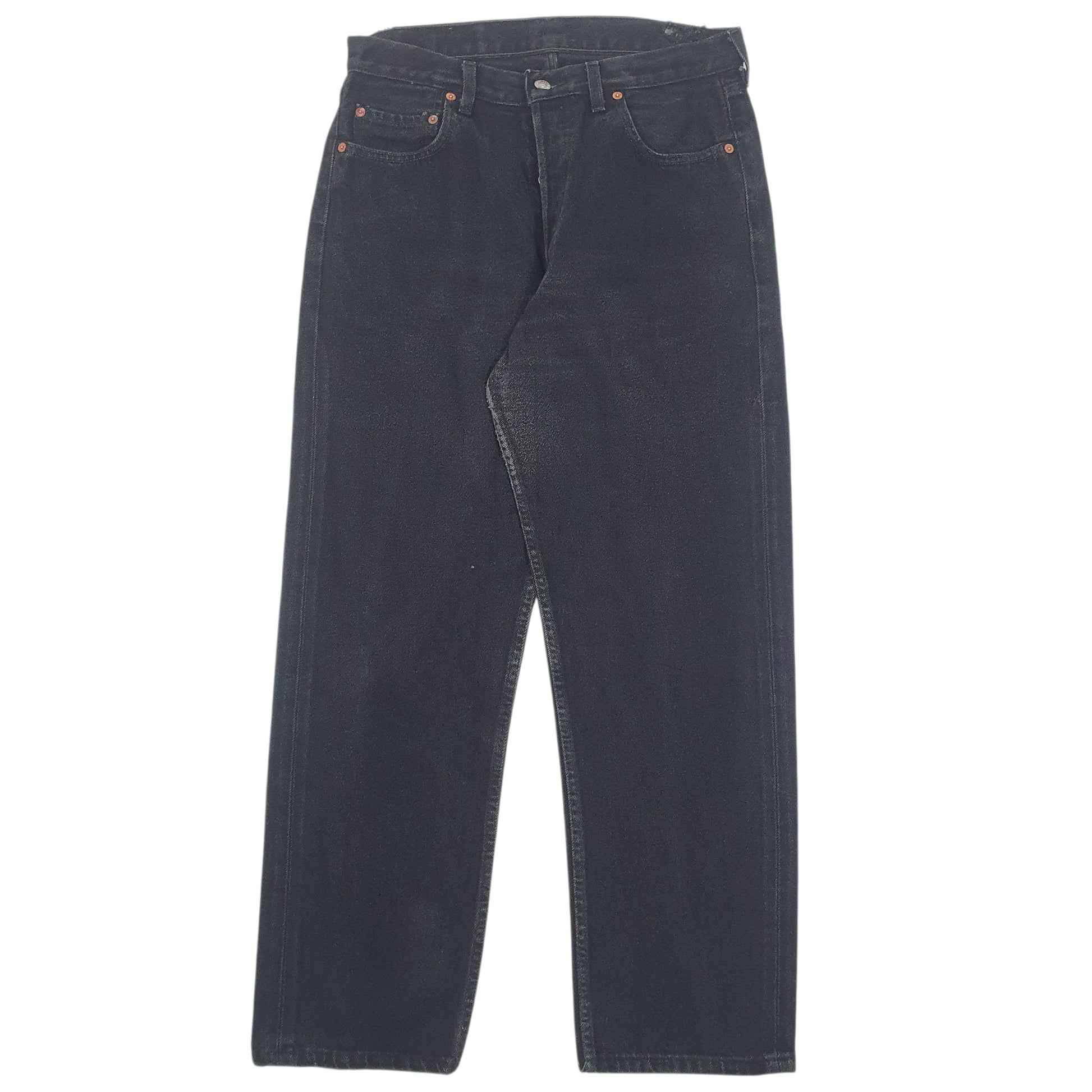 Mens Black Levis Vintage 90s 517 JeansW32 L30
