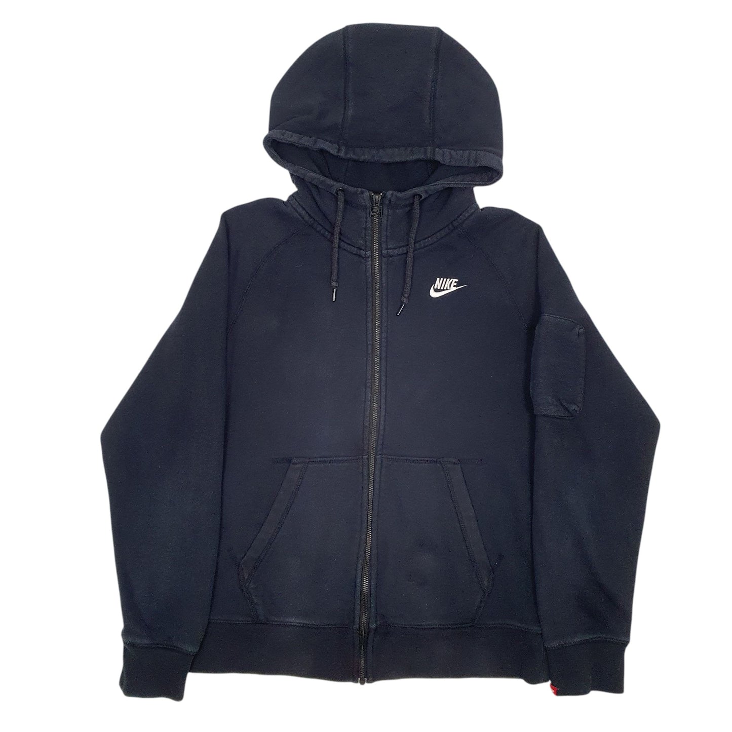 Womens Black Nike  Full Zip Jumper