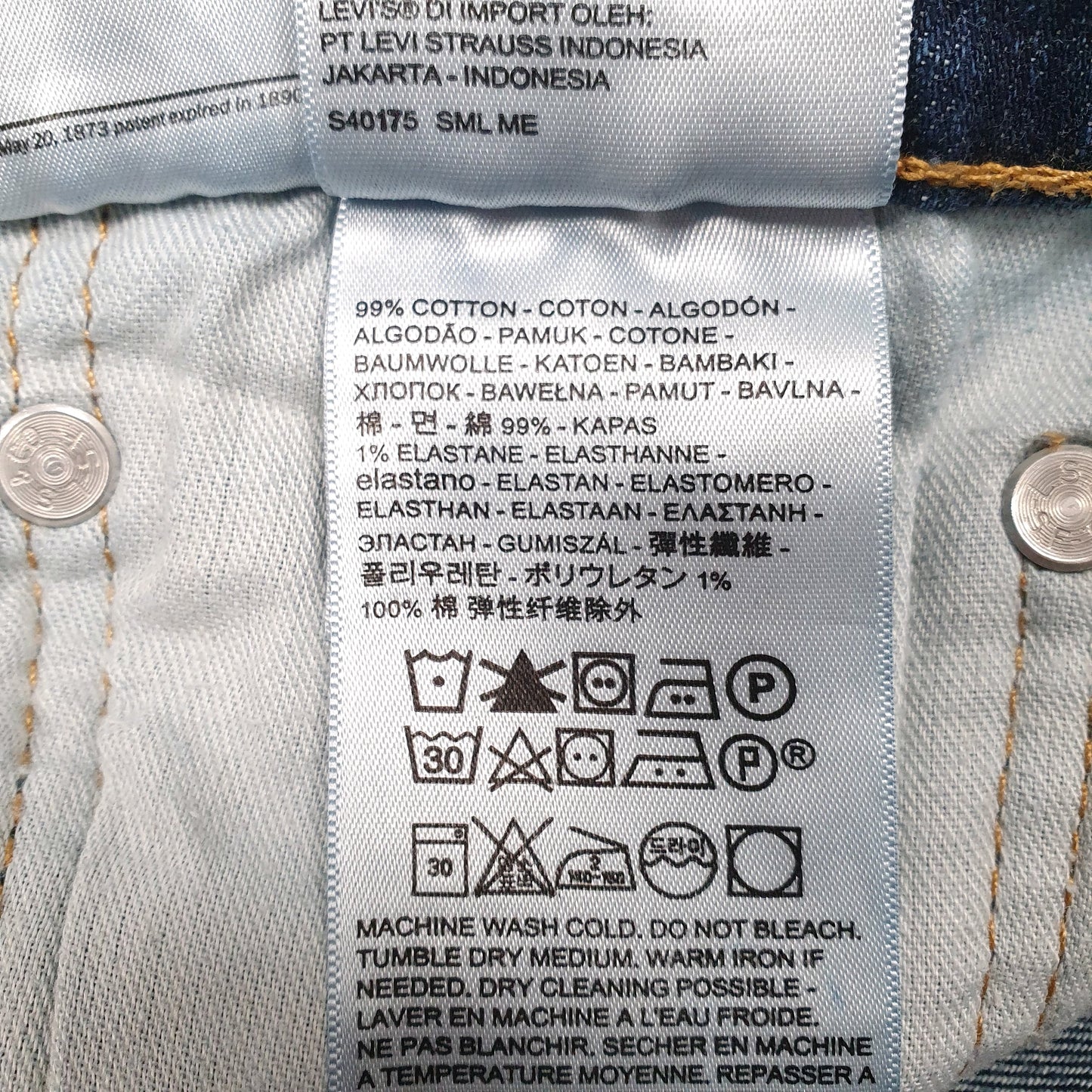 Mens Blue Levis   Jeans