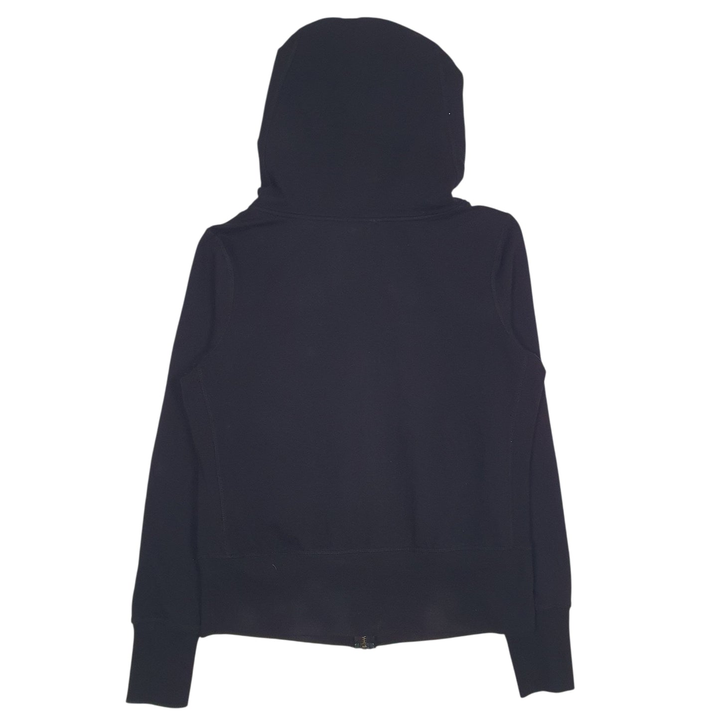 Womens Black Champion Hoodie Full Zip Jumper